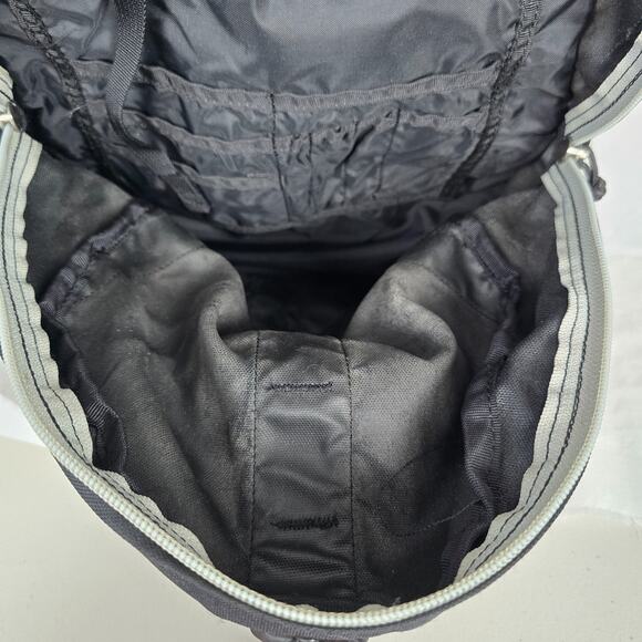 The North Face Mainframe Backpack Black White Logo - Picture 10 of 16